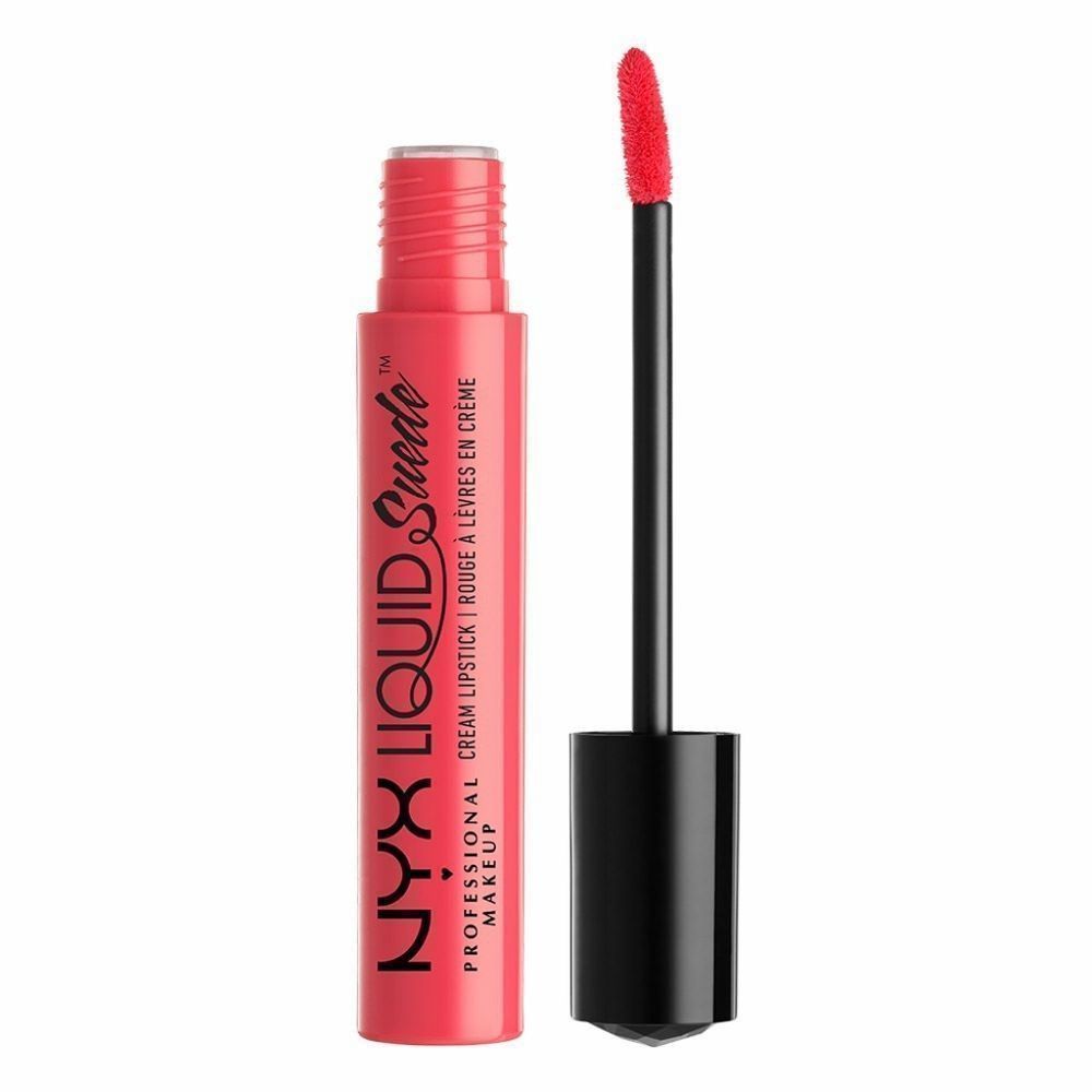 NEW NYX Liquud Suede Lipstick Lifes a Beach Coral